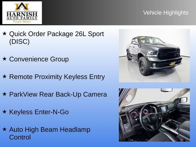 2018 RAM 1500 Sport
