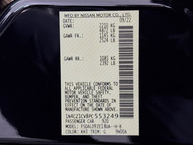 2023 Nissan Leaf SV Plus