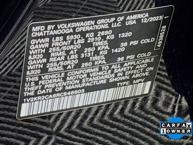 2024 Volkswagen Atlas 2.0T SE w/Technology