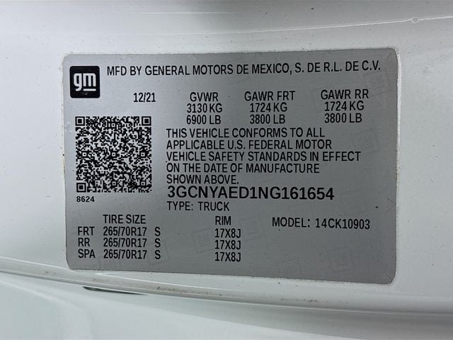 2022 Chevrolet Silverado 1500 LTD Work Truck