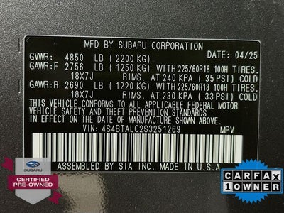 2025 Subaru Outback Onyx Edition