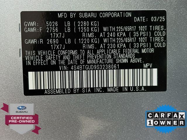 2025 Subaru Outback Wilderness