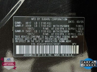 2025 Subaru Crosstrek Sport