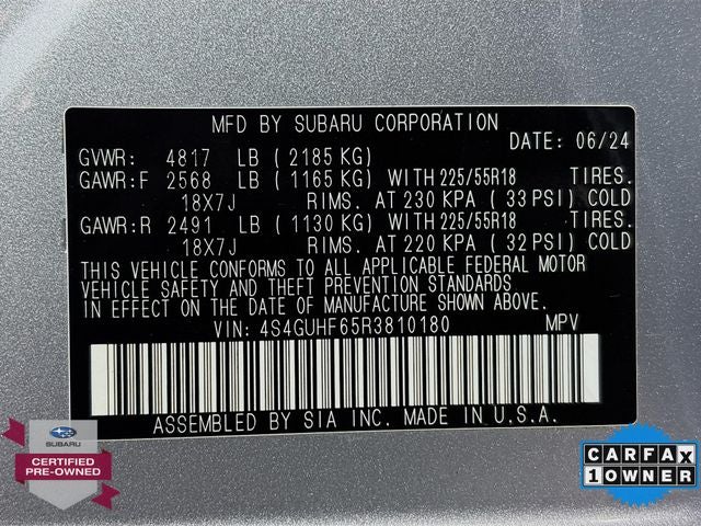 2024 Subaru Crosstrek Sport