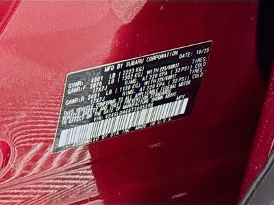 2026 Subaru Forester Base