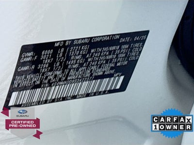 2025 Subaru Ascent Premium