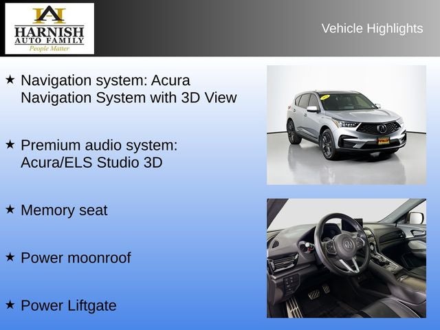 2021 Acura RDX A-Spec Package SH-AWD