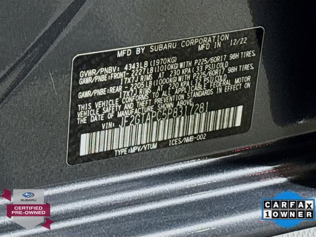 2023 Subaru Crosstrek Premium