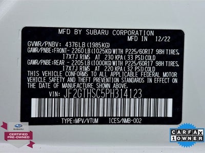 2023 Subaru Crosstrek Sport