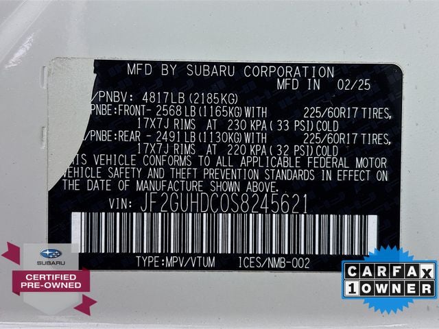 2025 Subaru Crosstrek Premium