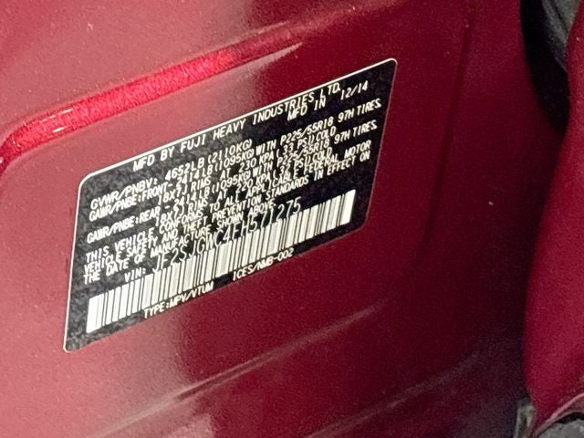 2015 Subaru Forester 2.0XT Touring