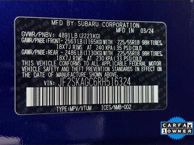 2024 Subaru Forester Sport