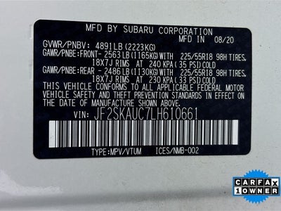 2020 Subaru Forester Limited