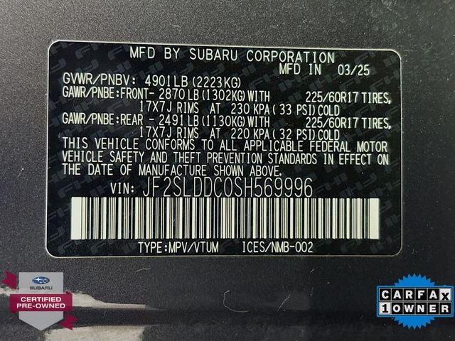 2025 Subaru Forester Premium