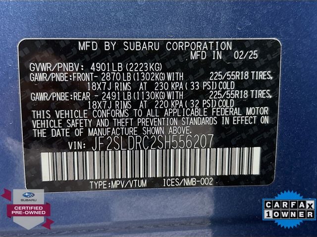2025 Subaru Forester Limited