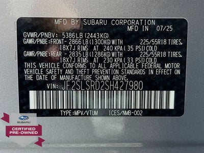 2025 Subaru Forester Hybrid Limited