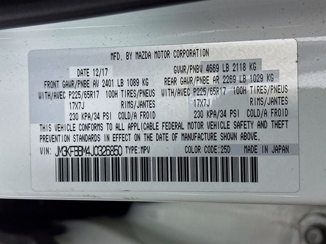 2018 Mazda Mazda CX-5 Sport