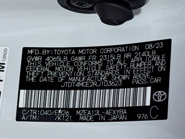 2024 Toyota Corolla XSE