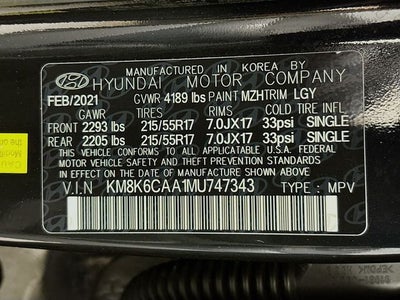 2021 Hyundai Kona SEL Plus