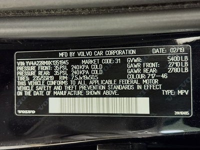 2019 Volvo XC60 T6 R-Design