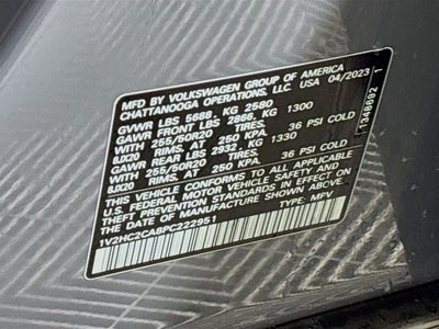 2023 Volkswagen Atlas Cross Sport 2.0T SE w/Technology