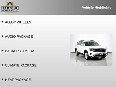 2022 Volkswagen Atlas 3.6L V6 SE w/Technology