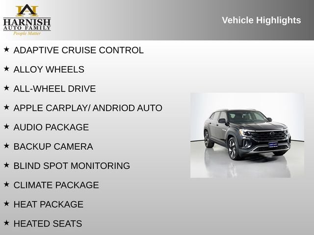 2024 Volkswagen Atlas Cross Sport 2.0T SE w/Technology