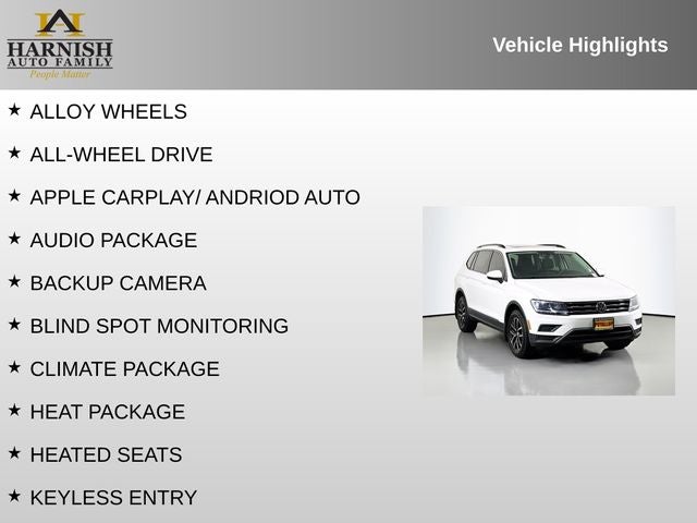 2021 Volkswagen Tiguan 2.0T SE