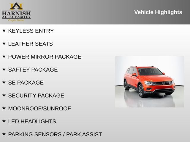 2019 Volkswagen Tiguan 2.0T SE 4Motion