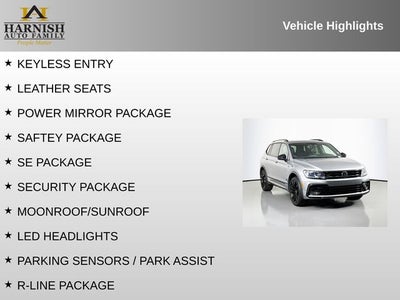 2021 Volkswagen Tiguan 2.0T SE R-Line Black