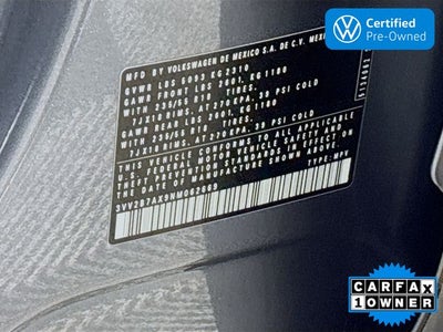 2022 Volkswagen Tiguan 2.0T SE