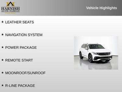 2022 Volkswagen Tiguan 2.0T SEL R-Line