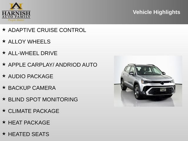 2025 Volkswagen Taos 1.5T S