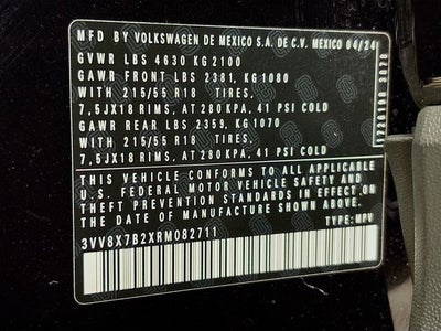 2024 Volkswagen Taos 1.5T S