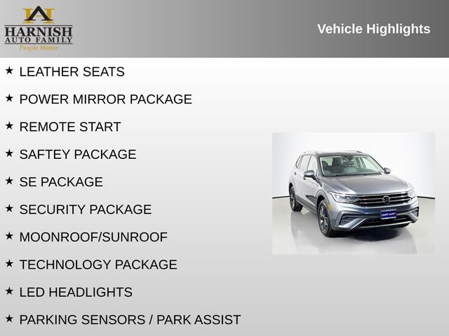 2024 Volkswagen Tiguan 2.0T SE