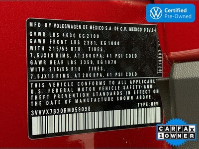 2024 Volkswagen Taos 1.5T SE