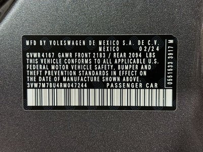 2024 Volkswagen Jetta 1.5T SE