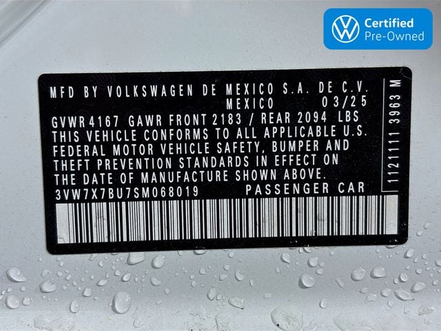 2025 Volkswagen Jetta 1.5T SE