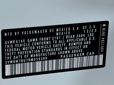 2024 Volkswagen Jetta 1.5T Sport