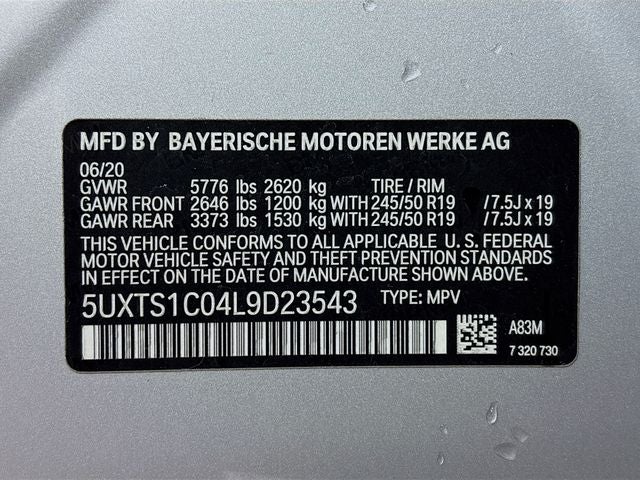 2020 BMW X3 xDrive30e