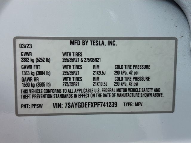 2023 Tesla Model Y Performance