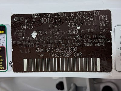 2016 Kia Cadenza Premium