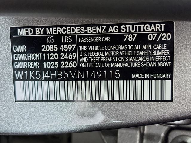 2021 Mercedes-Benz CLA CLA 250 4MATIC®