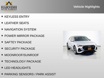 2022 Audi e-tron Sportback S line Premium quattro