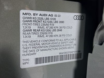 2023 Audi Q3 Premium S Line quattro