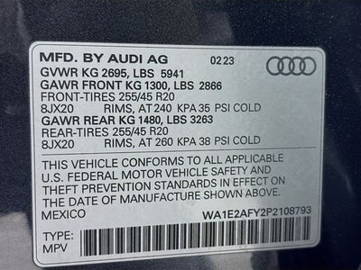 2023 Audi Q5 e 55 Premium Plus S Line