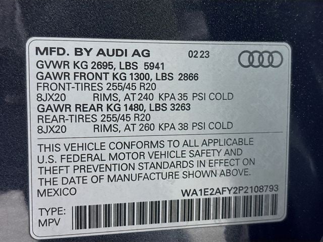 2023 Audi Q5 e 55 Premium Plus S Line