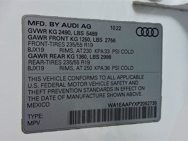 2023 Audi Q5 45 S line Premium Plus quattro