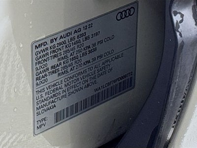 2023 Audi Q7 45 Premium Plus quattro