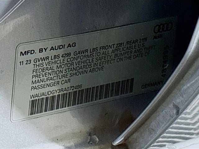 2024 Audi A3 40 Premium